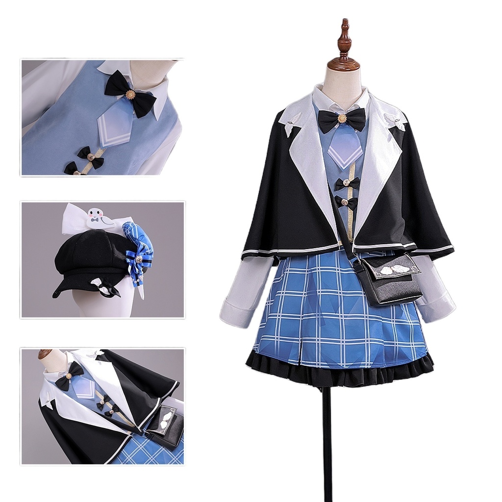 Azuibcl　魔法少女ノ魔女裁判 　橘シェリー 　コスチューム　タチバナシェリー  破壊探偵 コスプレ衣装　探偵の少女