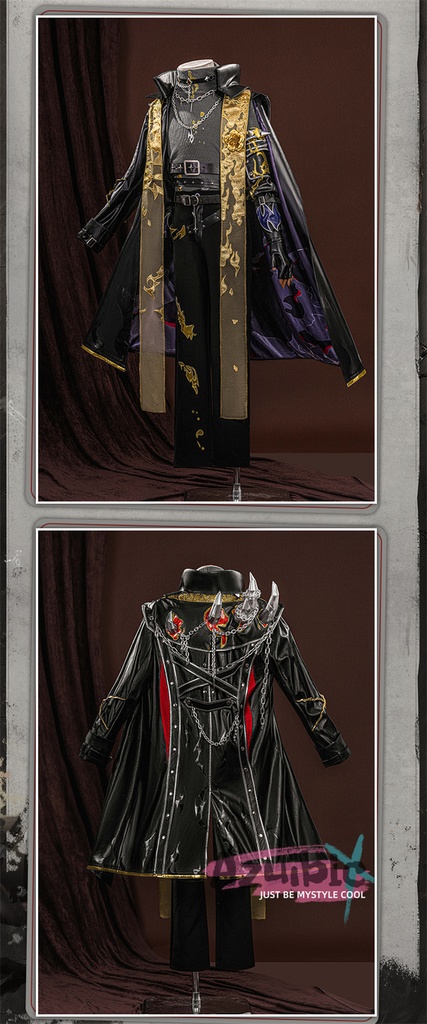 Azuiblc 第五人格 隠者 コスプレ衣装 隠者のUR衣装 金属パーツ+3d樹脂パーツ アルヴァ・ロレンツ コスチューム