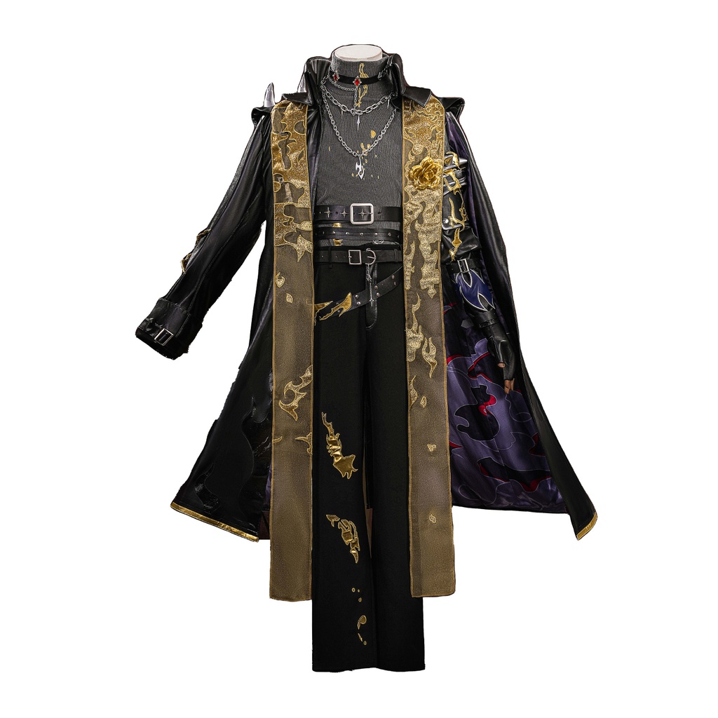 Azuiblc　第五人格 隠者 コスプレ衣装　隠者のUR衣装　金属パーツ+3d樹脂パーツ　アルヴァ・ロレンツ　コスチューム