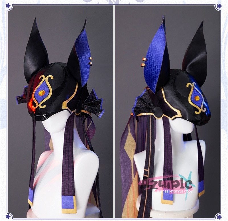 Azuiblc 原神 セノ コスプレ衣装 Cyno スメール/沈黙の殿 アヌビス コスチューム イベント