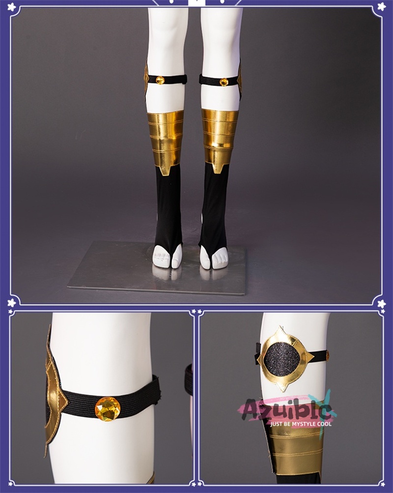 Azuiblc 原神 セノ コスプレ衣装 Cyno スメール/沈黙の殿 アヌビス コスチューム イベント