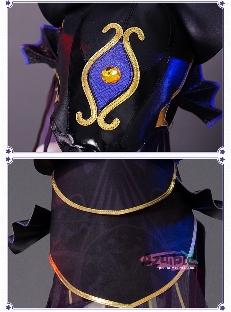 Azuiblc 原神 セノ コスプレ衣装 Cyno スメール/沈黙の殿 アヌビス コスチューム イベント