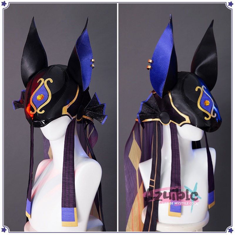 Azuiblc 原神 セノ コスプレ衣装 Cyno スメール/沈黙の殿 アヌビス コスチューム イベント