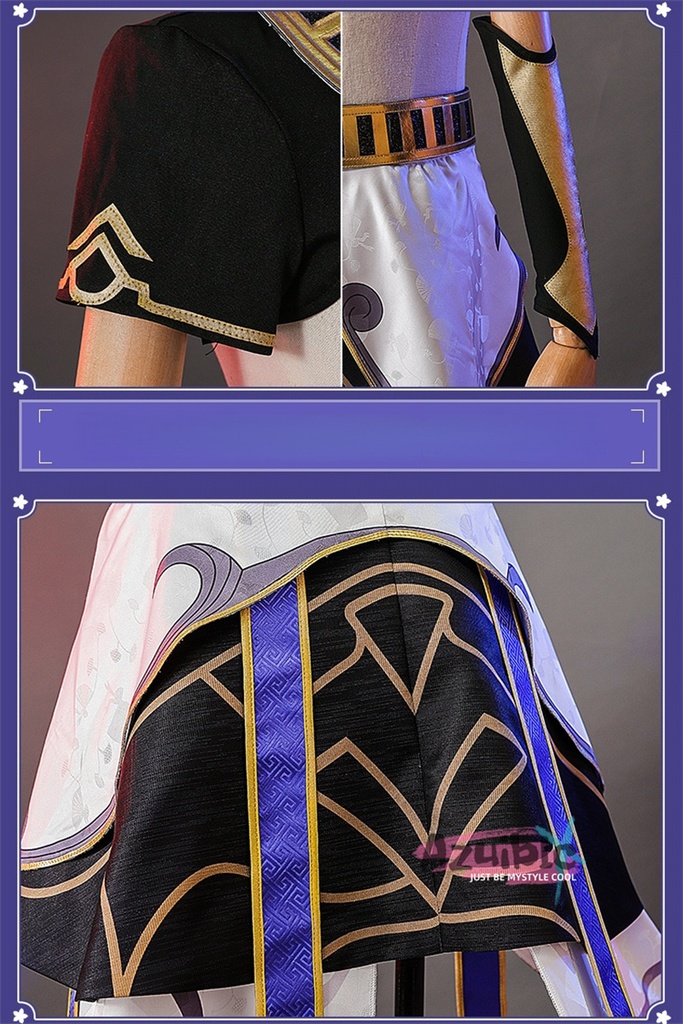 Azuiblc 原神 セノ コスプレ衣装 Cyno スメール/沈黙の殿 アヌビス コスチューム イベント