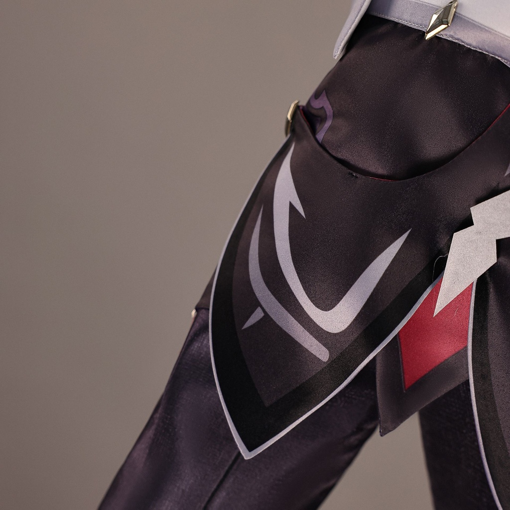 Azuiblc 原神 ドゥリン Durin 3dプリント コスチューム 尻尾付き 龍人・ホムンクルス 仮装 コスプレ衣装 ハロウィン シンプル番