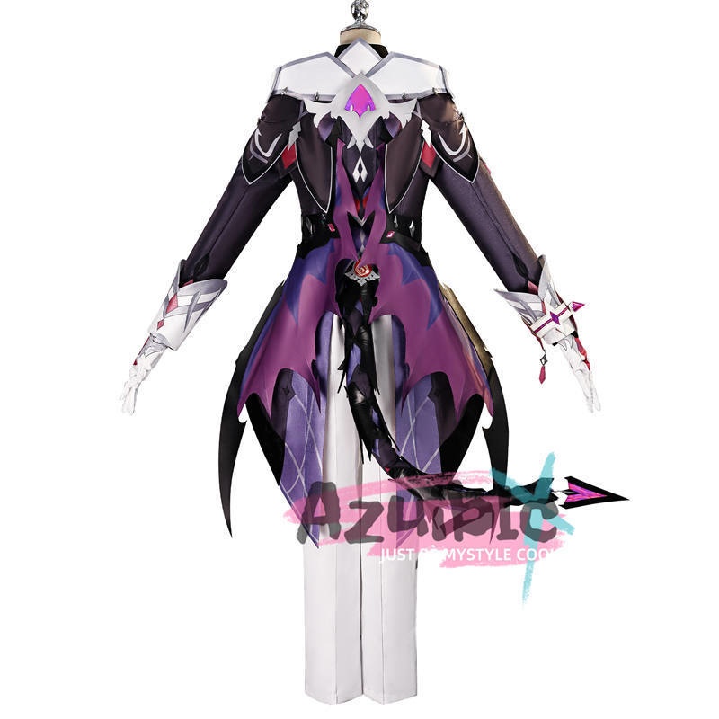 Azuiblc 原神 ドゥリン Durin 3dプリント コスチューム 尻尾付き 龍人・ホムンクルス 仮装 コスプレ衣装 ハロウィン シンプル番