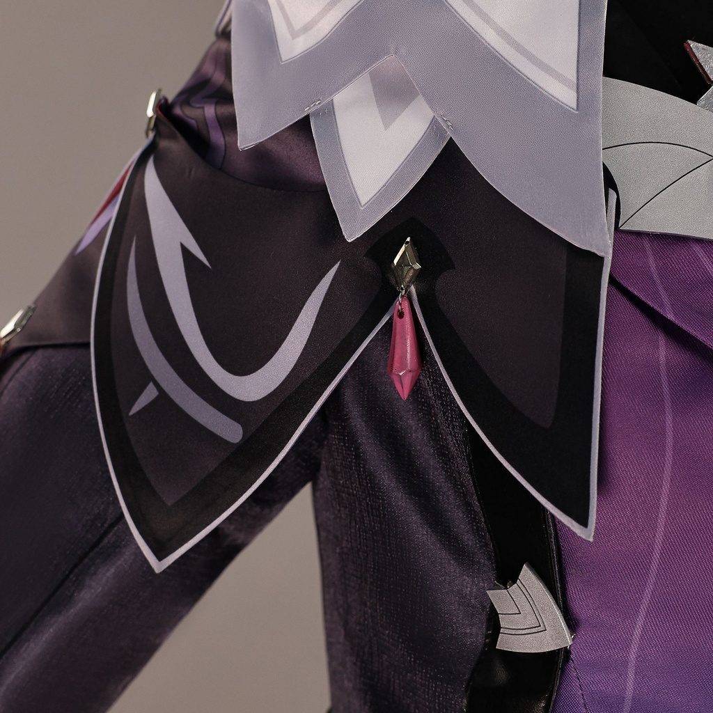 Azuiblc 原神 ドゥリン Durin 3dプリント コスチューム 尻尾付き 龍人・ホムンクルス 仮装 コスプレ衣装 ハロウィン シンプル番