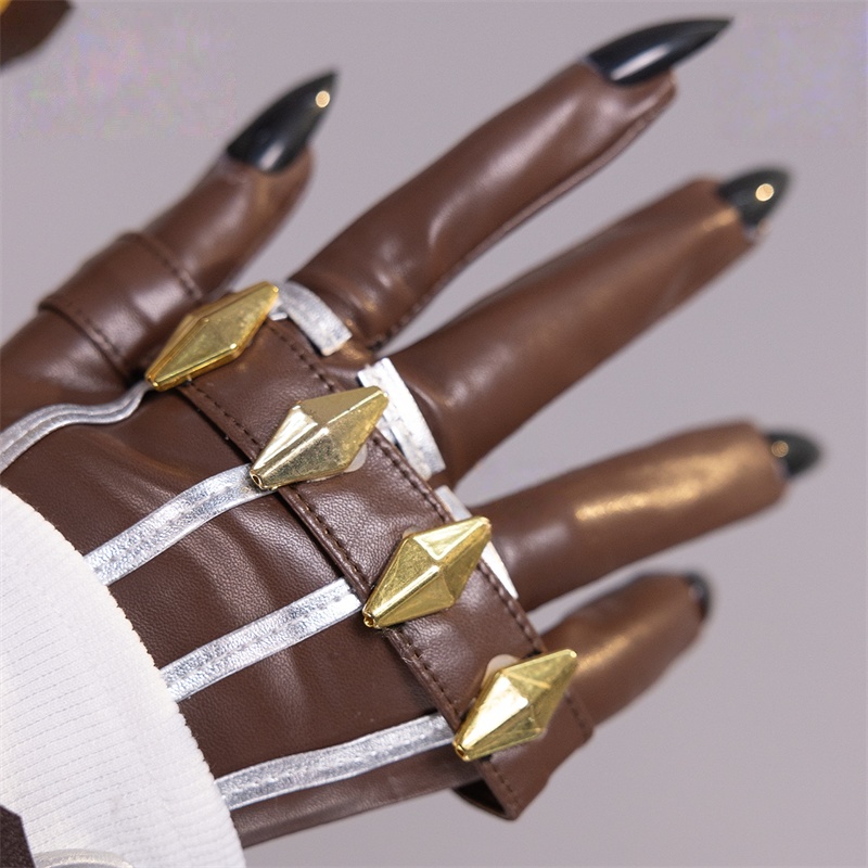 Azuiblc 第五人格 幻灯師 フラバルー コスチューム アマンダ・ゲイティス 尻尾&帽子付 コスプレ衣装