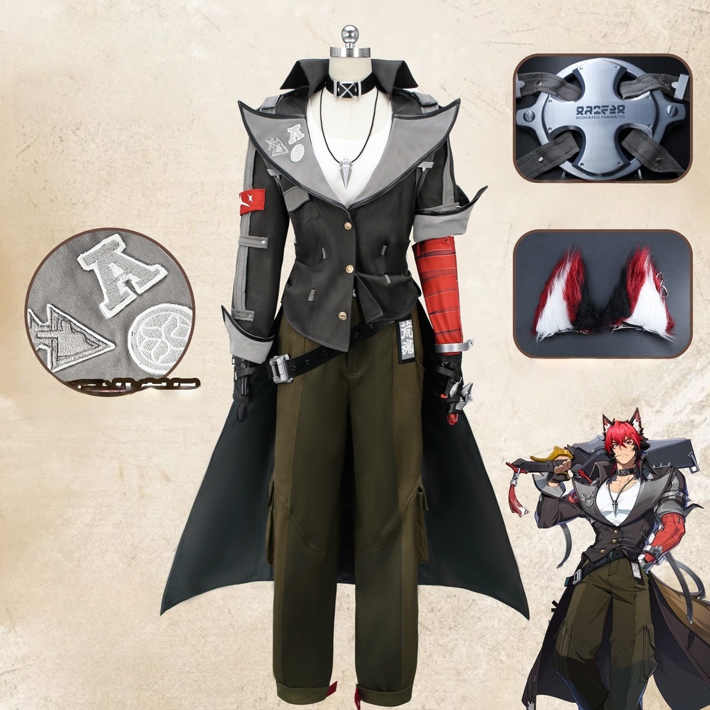 Azuiblc　#ゼンゼロ　#怪啖屋　＃#狛野真斗　コスプレ衣装　イベント　コスチューム