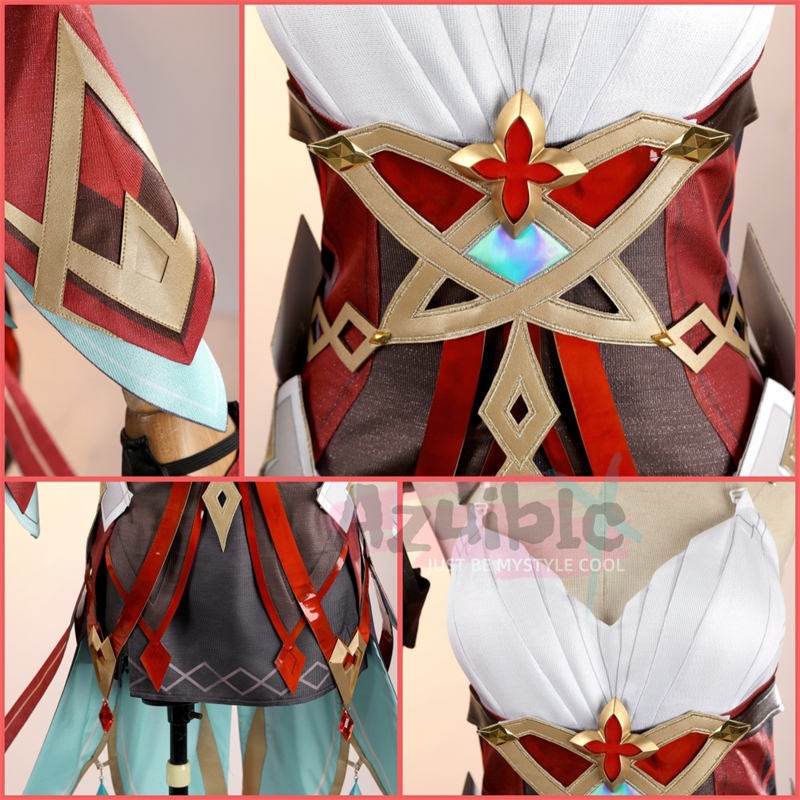 Azuiblc 原神 アリス コスプレ衣装 魔女 コスチューム ハロウィン ナドクライ編 仮装 ワンピース 帽子付き 3d樹脂パーツ