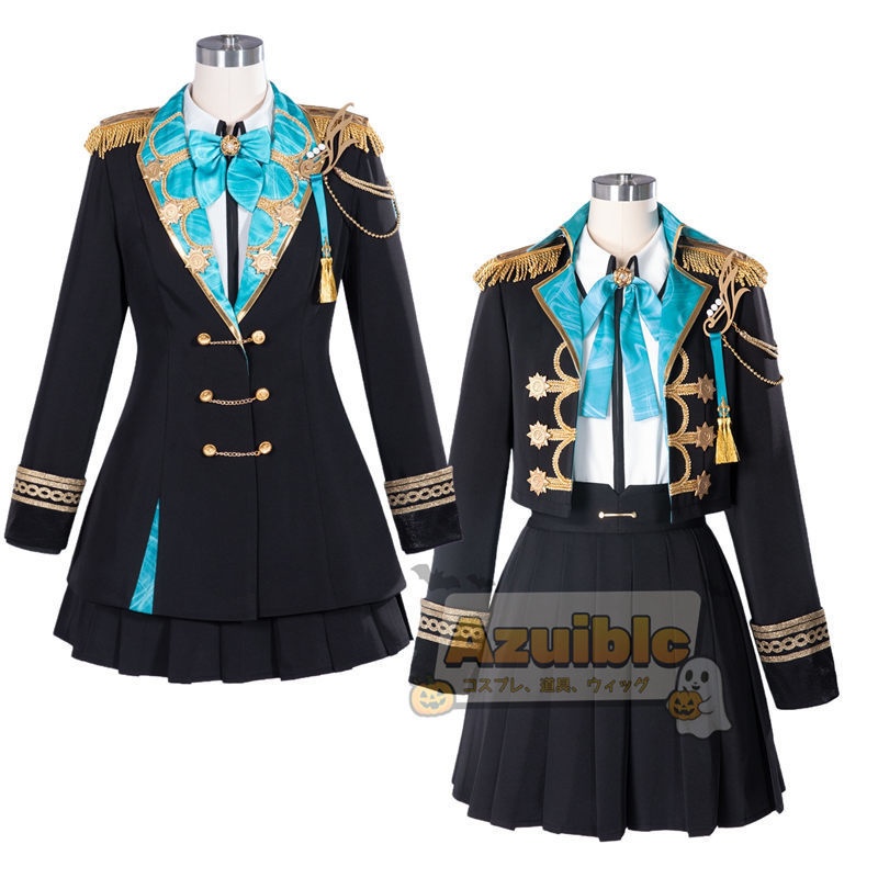 Azuiblc プロジェクトセカイ 小豆沢こはね 白石杏 コスプレ衣装 あずさわこはね 仮装 VividBADSQUAD コスチューム クリスマス ハロウィン