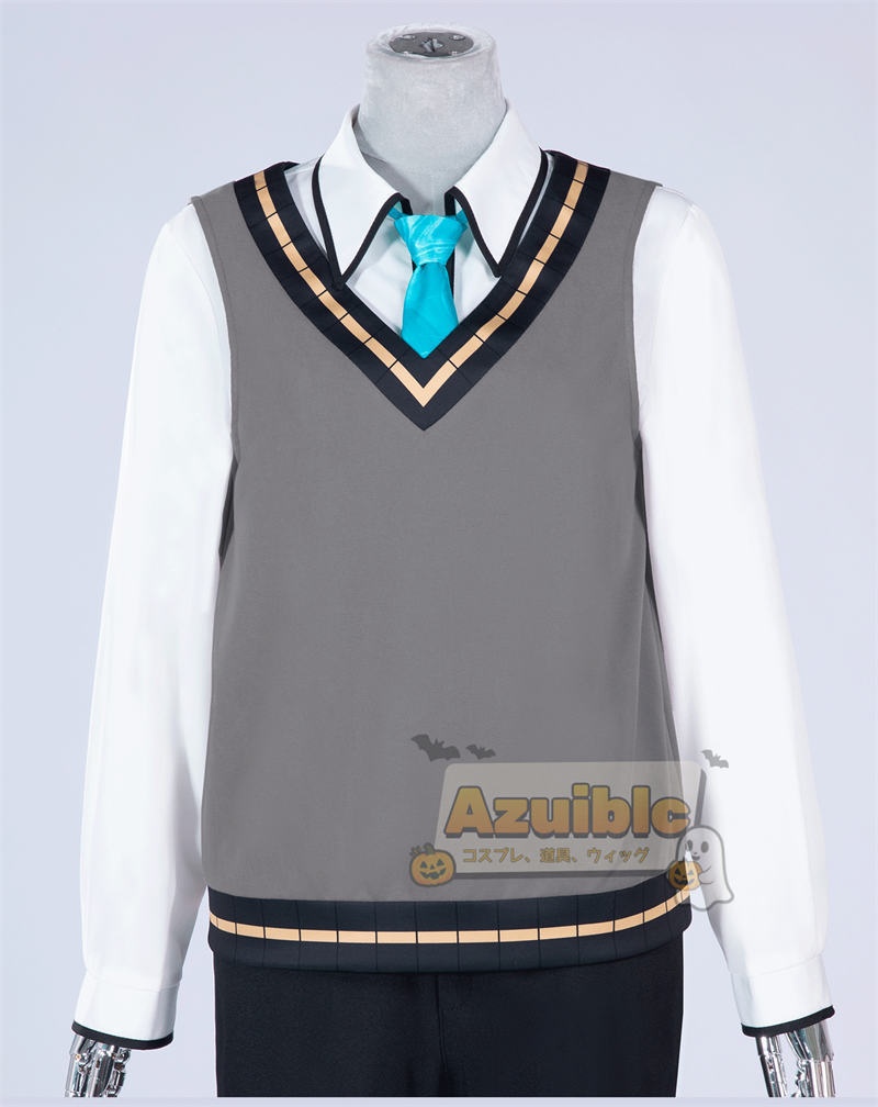 Azuiblc プロジェクトセカイ 青柳冬弥 Glance at Same Worldガチャ 煌めく記憶を辿って 東雲彰人 プロセカ Bond of memory コスプレ衣装