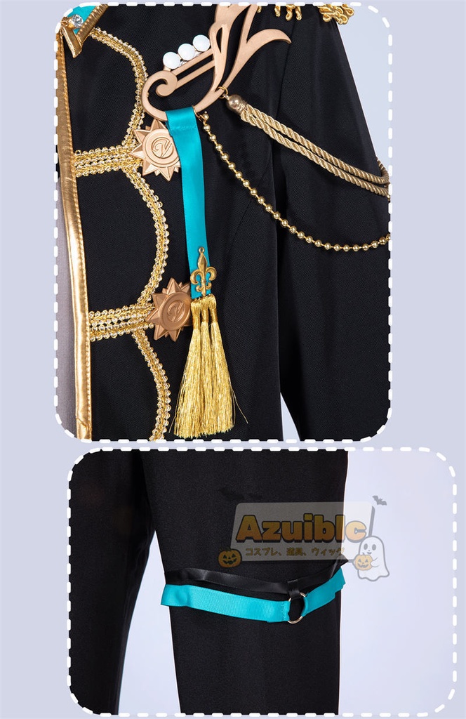 Azuiblc プロジェクトセカイ 青柳冬弥 Glance at Same Worldガチャ 煌めく記憶を辿って 東雲彰人 プロセカ Bond of memory コスプレ衣装