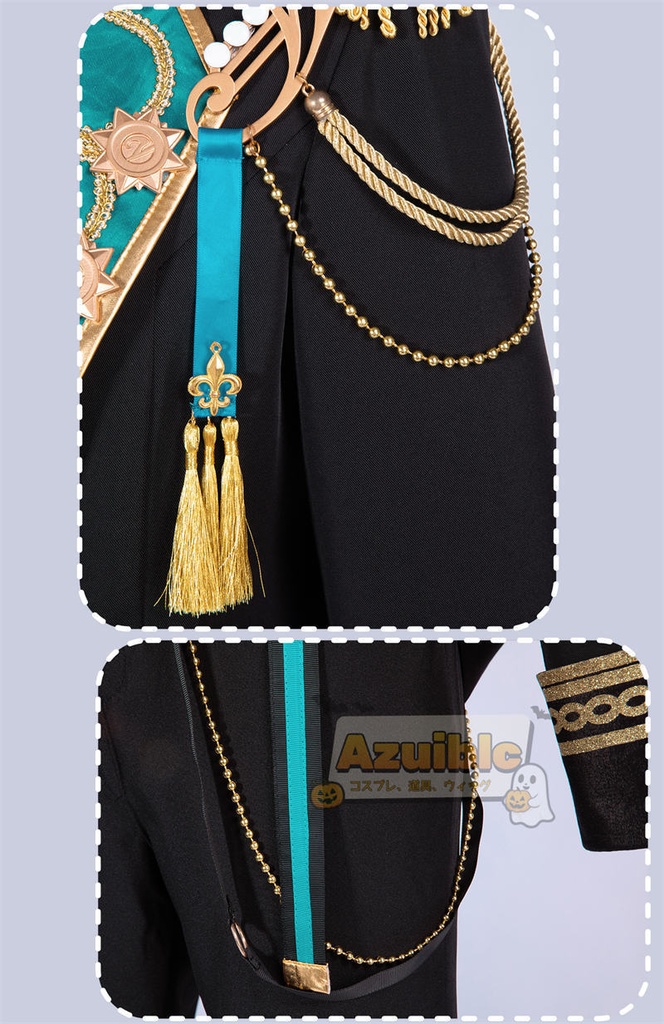 Azuiblc プロジェクトセカイ 青柳冬弥 Glance at Same Worldガチャ 煌めく記憶を辿って 東雲彰人 プロセカ Bond of memory コスプレ衣装