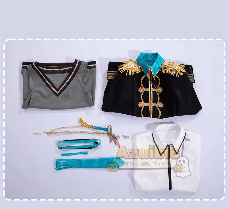 Azuiblc プロジェクトセカイ 青柳冬弥 Glance at Same Worldガチャ 煌めく記憶を辿って 東雲彰人 プロセカ Bond of memory コスプレ衣装