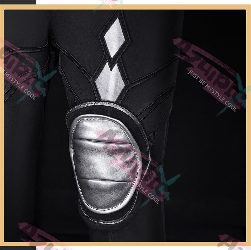 Azuiblc 原神 イルーガ コスプレ衣装 発光神の目 LED 背中発光パーツ 闇夜の燃芯 Luna4 イベント 舞台服