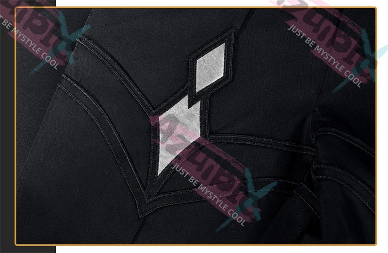 Azuiblc 原神 イルーガ コスプレ衣装 発光神の目 LED 背中発光パーツ 闇夜の燃芯 Luna4 イベント 舞台服