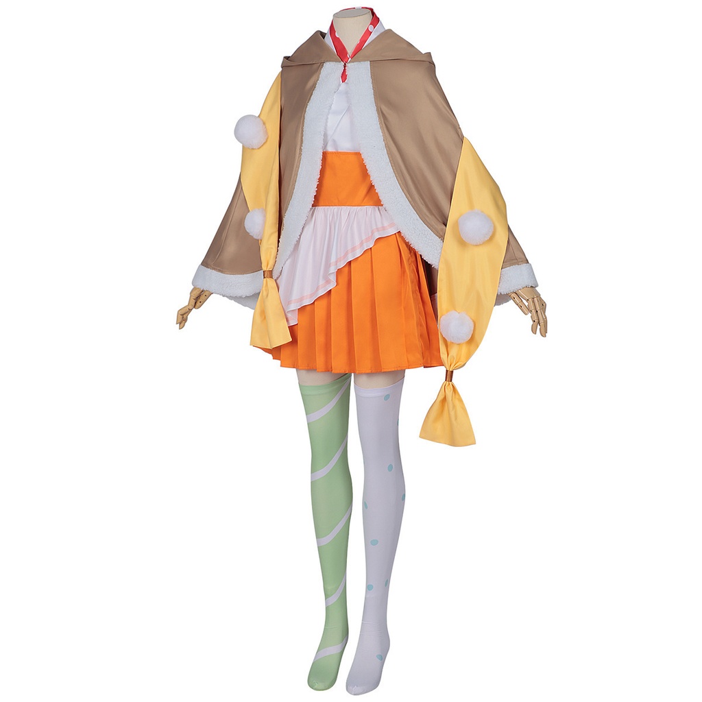 Azuiblc 超かぐや姫 諌山真美 コスプレ衣装 諌山 マント付 フルセット コスチューム 舞台服 演出服 高クオリティ