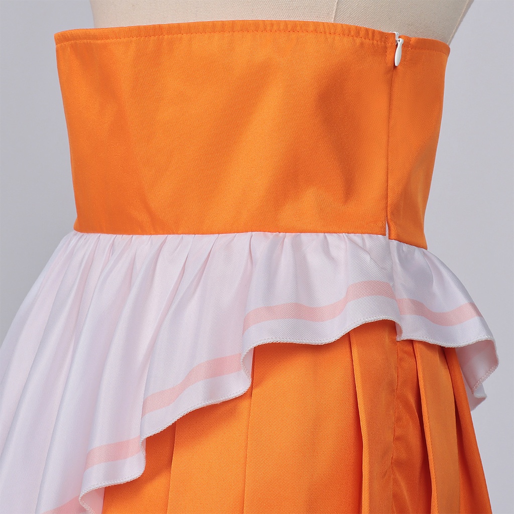 Azuiblc 超かぐや姫 諌山真美 コスプレ衣装 諌山 マント付 フルセット コスチューム 舞台服 演出服 高クオリティ