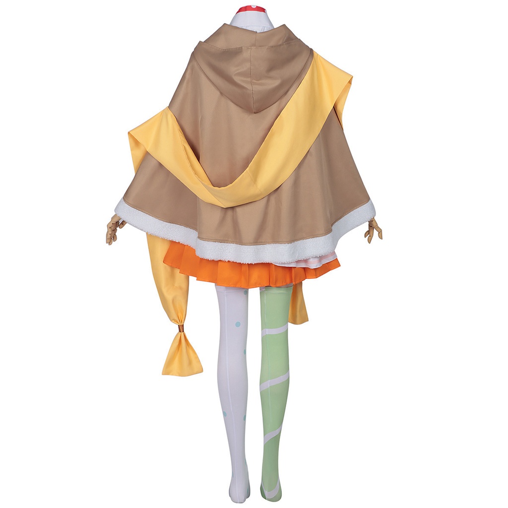 Azuiblc 超かぐや姫 諌山真美 コスプレ衣装 諌山 マント付 フルセット コスチューム 舞台服 演出服 高クオリティ