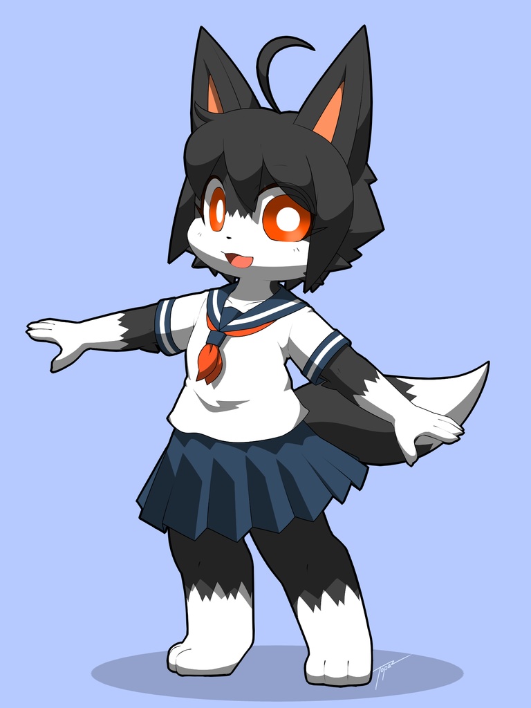 VRC/VRM向け3Dモデル「つかさ」ver2.0