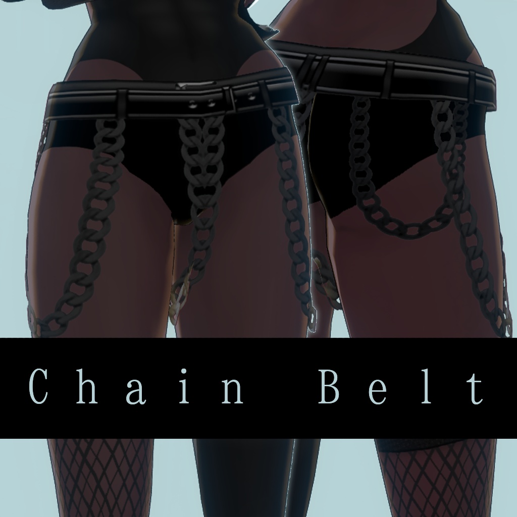 [Vroid] Chain Belt