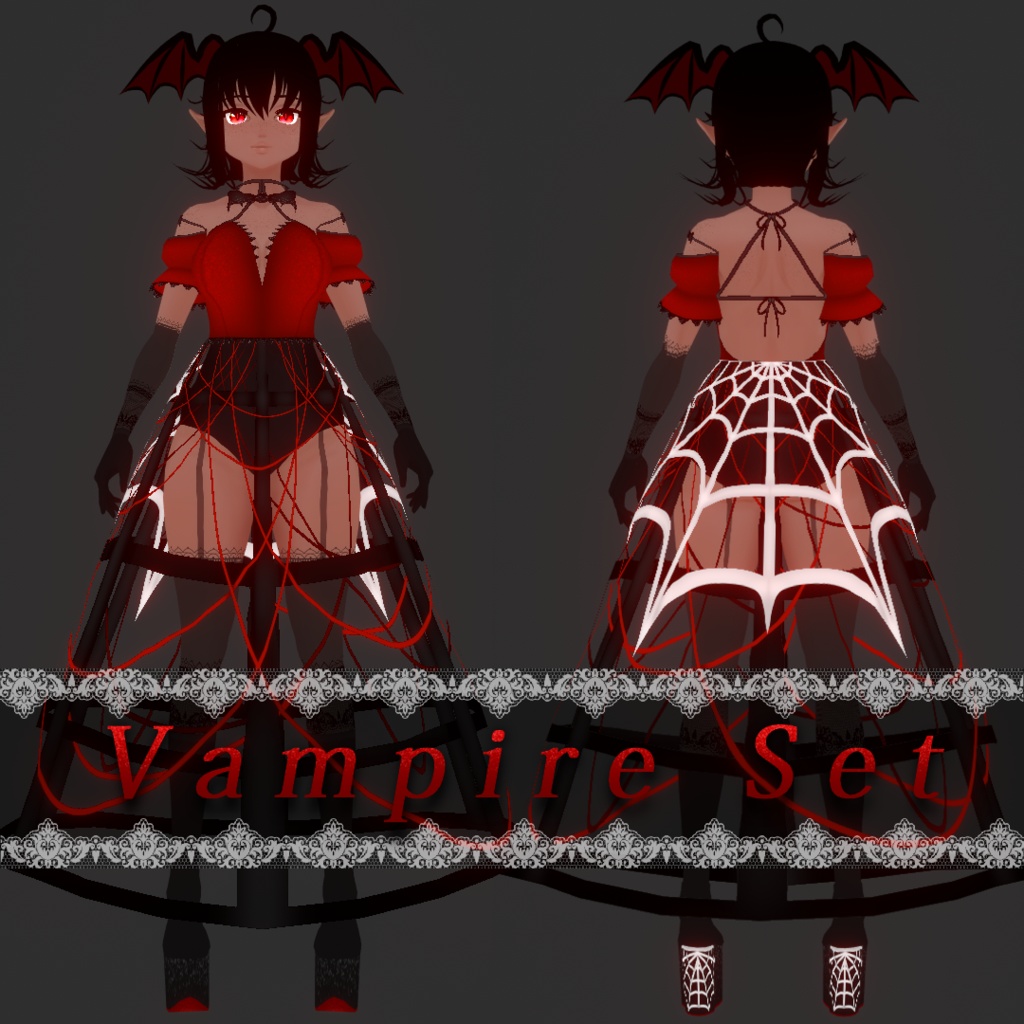 [Vroid] Vampire Set