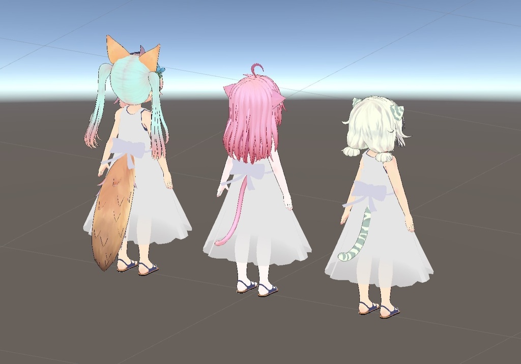 はてな商店アバター用サマーワンピース