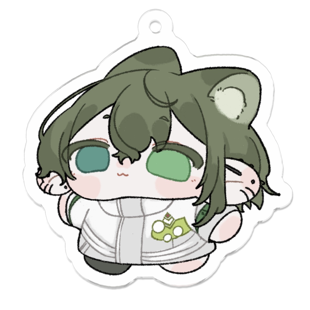 にやまもぷにアクキー