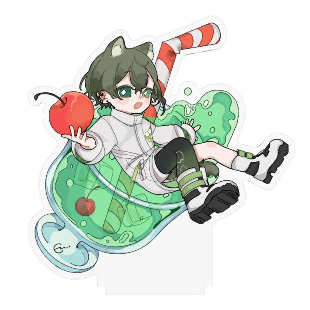 クリームソーダアクスタ