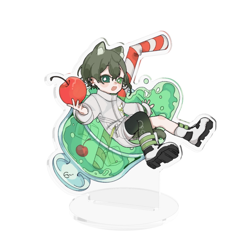 クリームソーダアクスタ