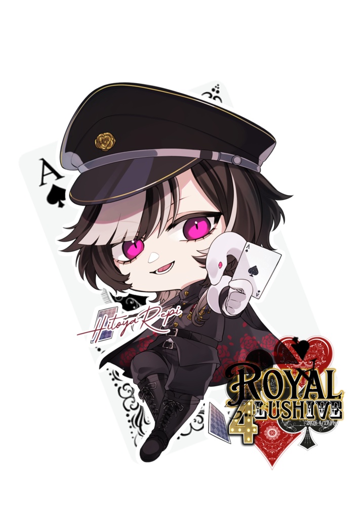 ♠アクリルキーホルダー【囚獄レピ】♠