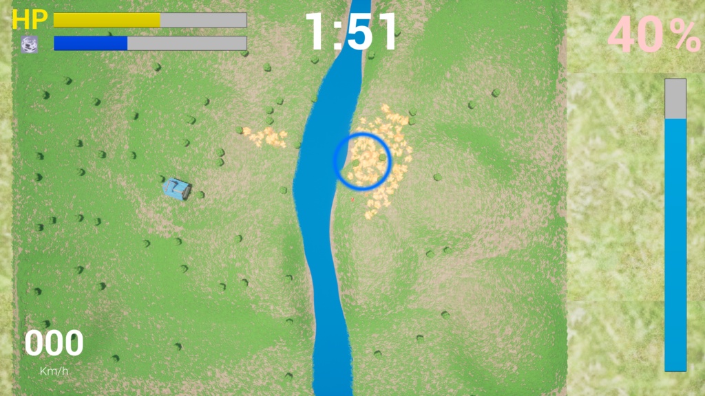 野山をかけて、みずをかける RESCUE