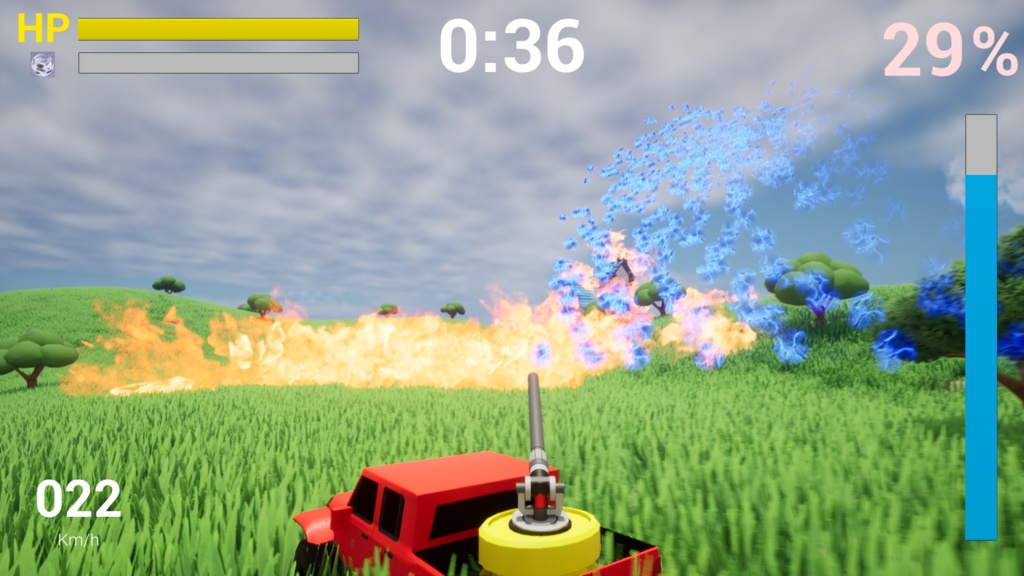 野山をかけて、みずをかける RESCUE