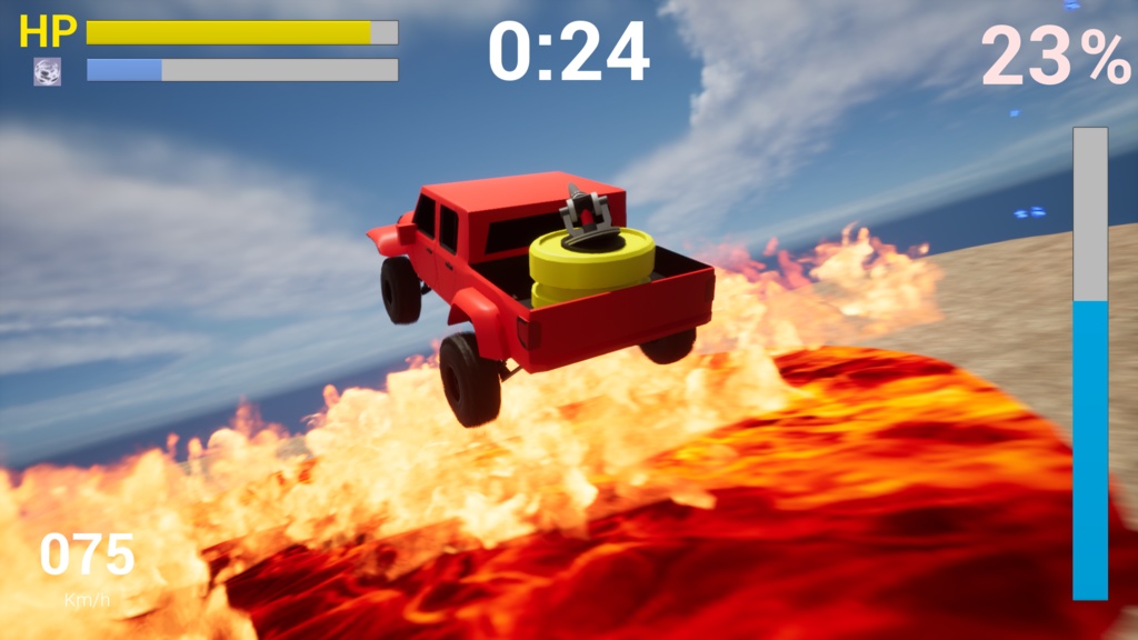 野山をかけて、みずをかける RESCUE