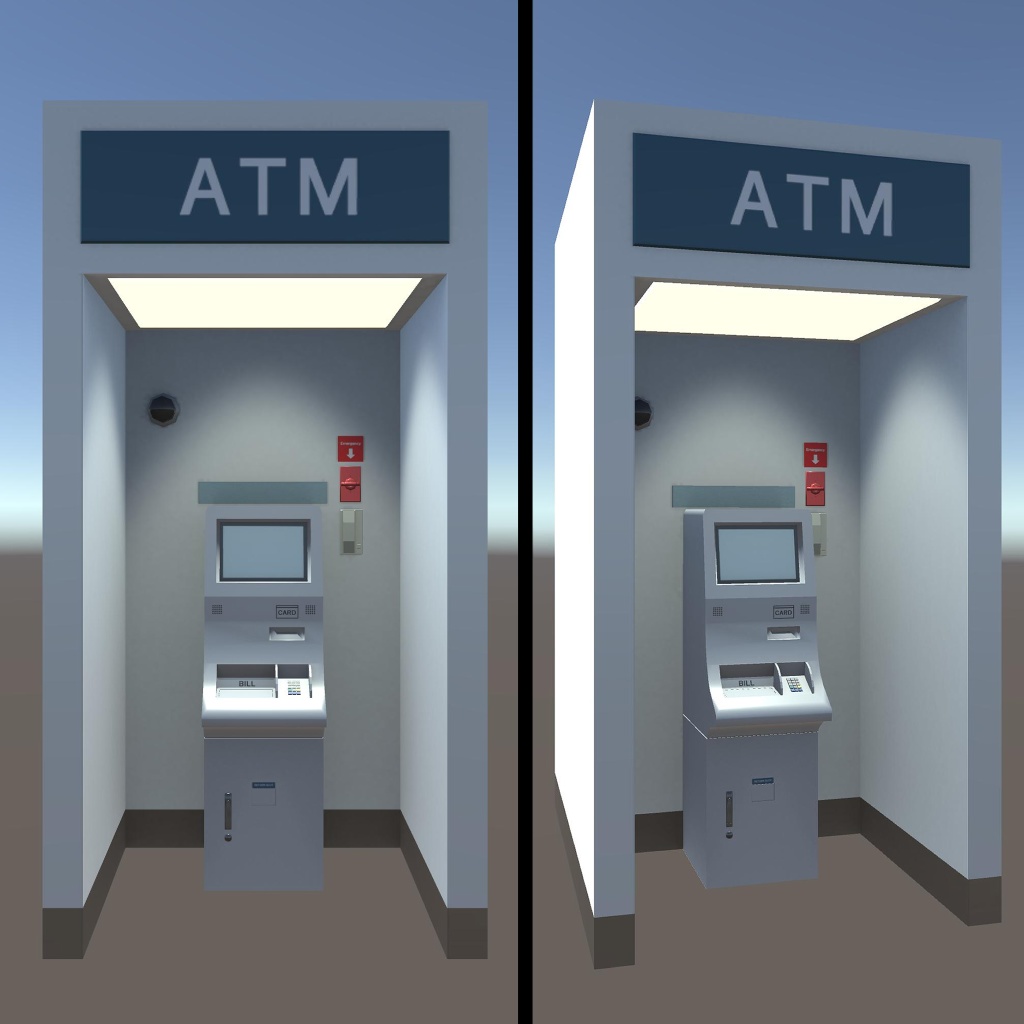 3Dモデル ATM