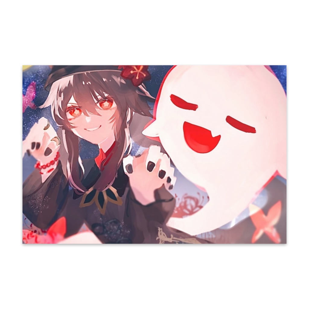 胡桃 ポストカード 原神