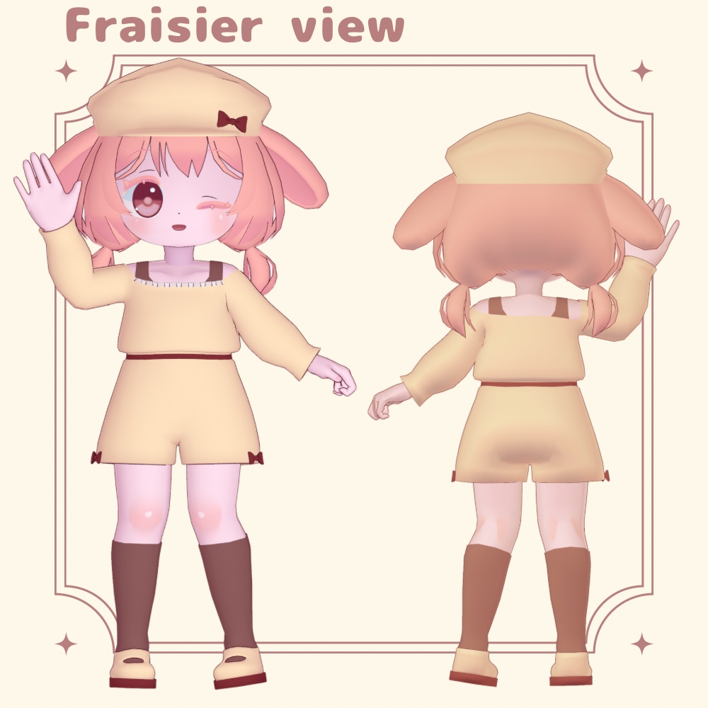 【発売記念セール中✨】オリジナル3Dモデル「フレジエ」