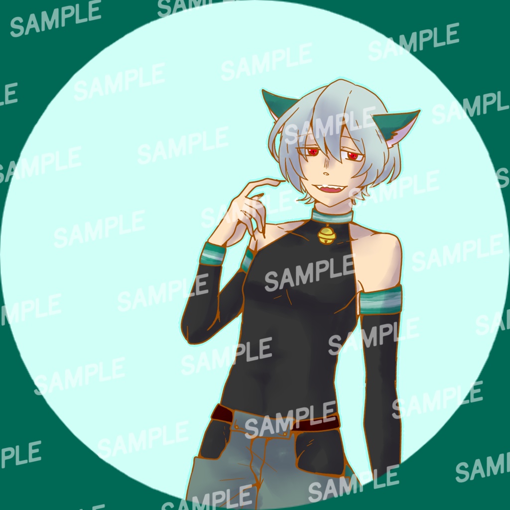 オリジナル立ち絵販売・けもみみ男子