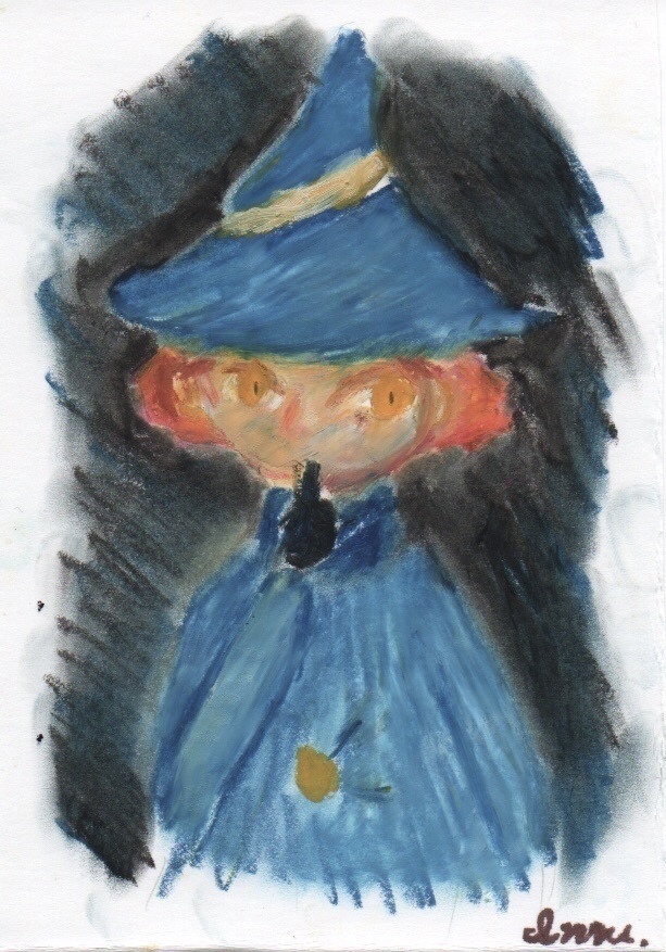 ヨクサル原画①(約15cm×10.5cm)