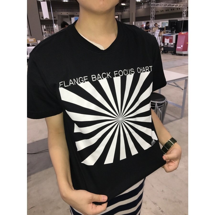 フランジバックチャートTシャツ