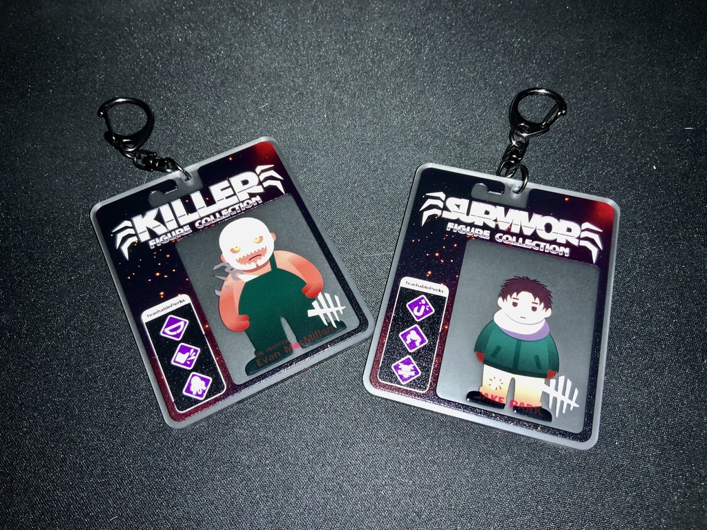 【dbd】フィギュアパッケージ風アクキー