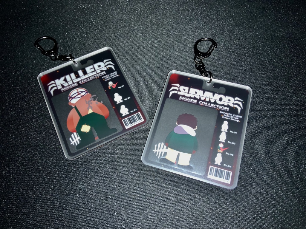 【dbd】フィギュアパッケージ風アクキー