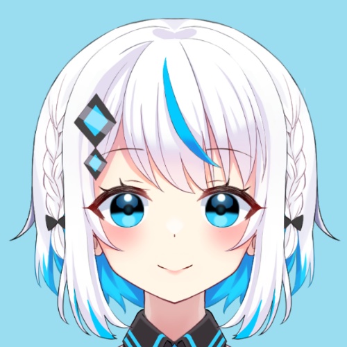【VTubeStudio対応】水色少女