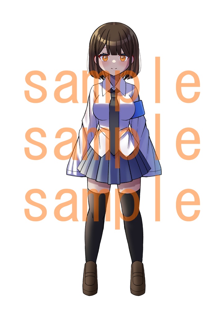 【汎用モデル】影と光が動く女の子【VTS対応】