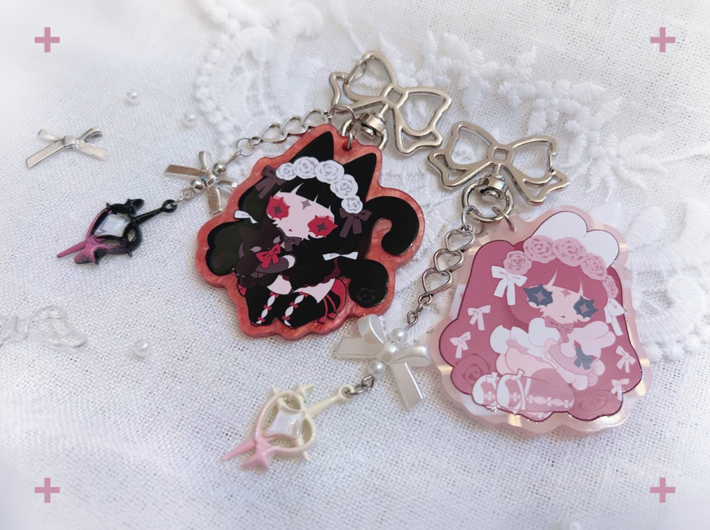 【受注販売 ※10/31まで】Marrow:Girls Acryl Keyholder