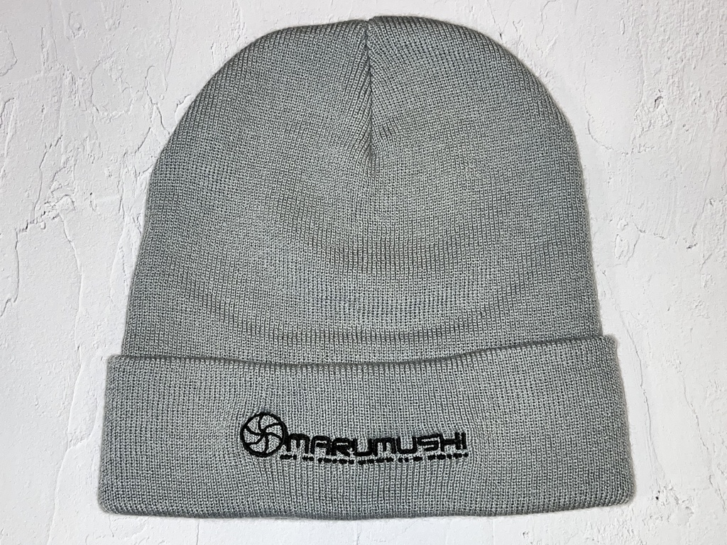 まるむしニット 灰色 黒糸 黒色 白糸 Rundown District Booth