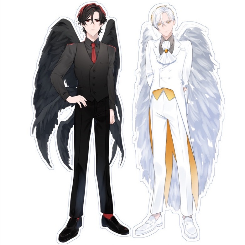 天使パロディアクリルスタンド(逢/恭耶)