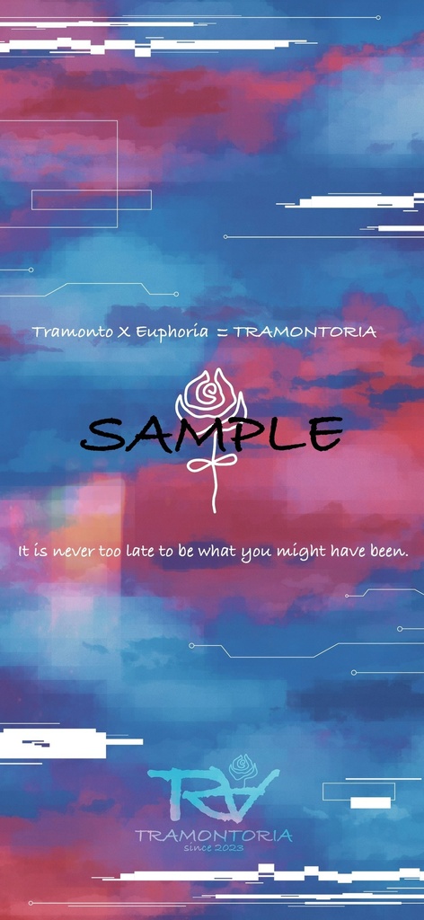 壁紙《Single Stroke Flower》