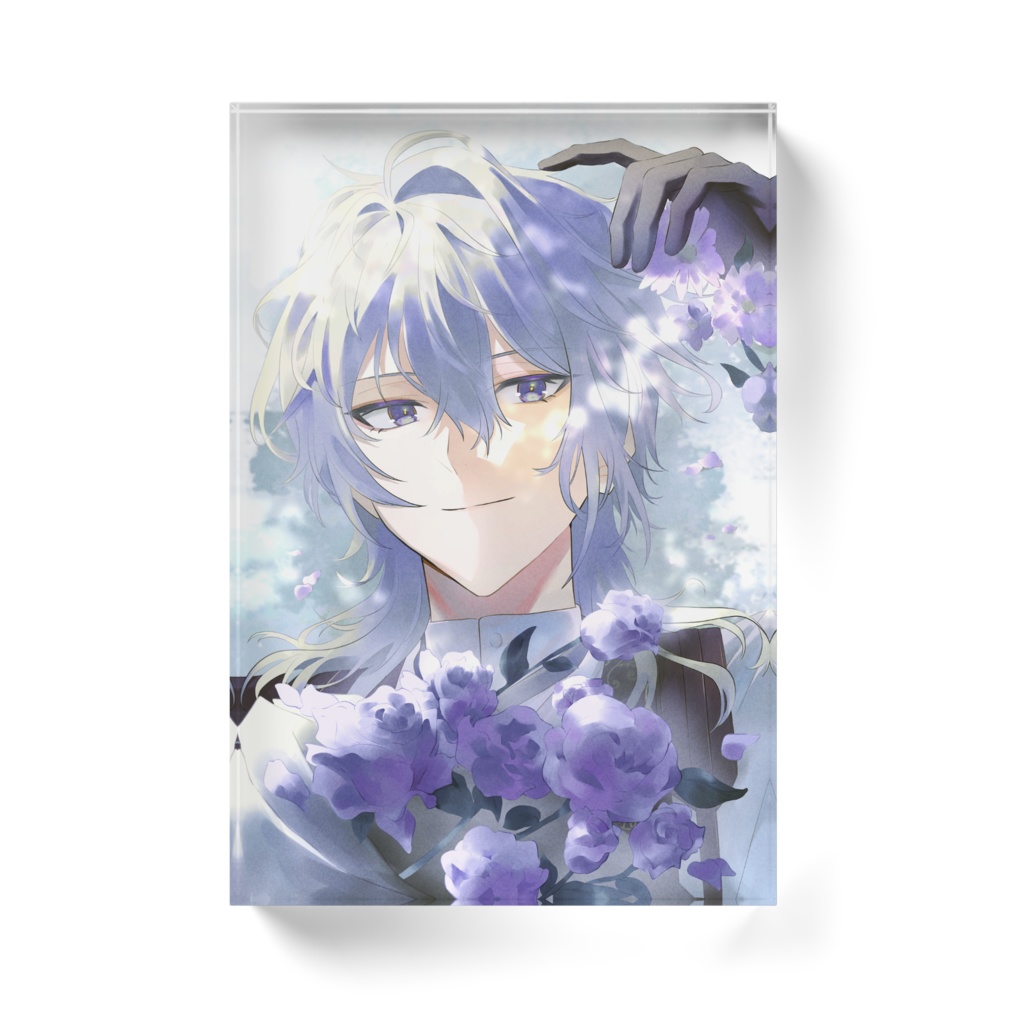 夜見月アルト 誕生日記念アクリルブロック